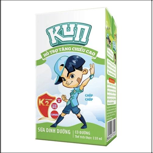 KUN Fresh milk sweet 110ml CTN