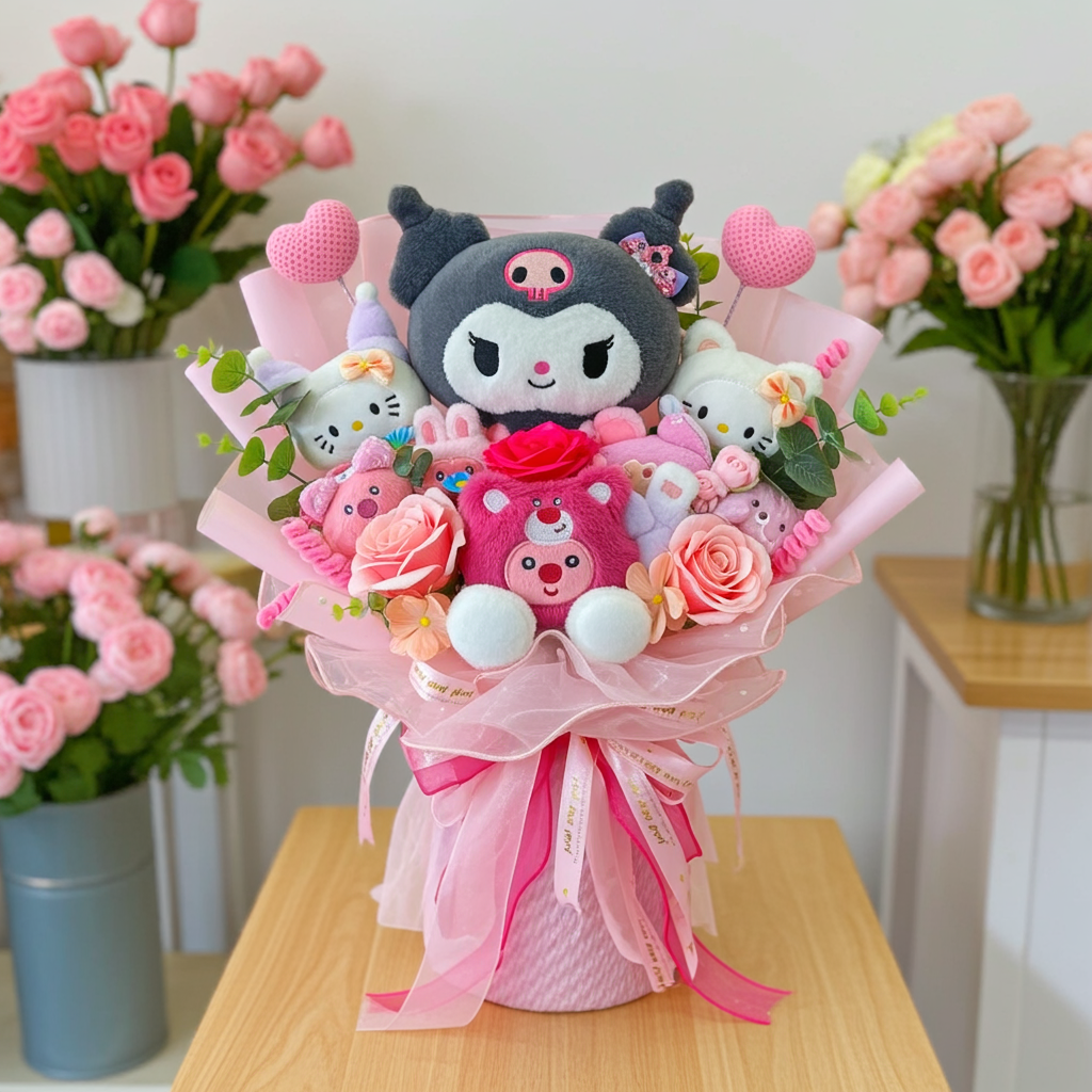 Pink Dreamland Plush Gift Set