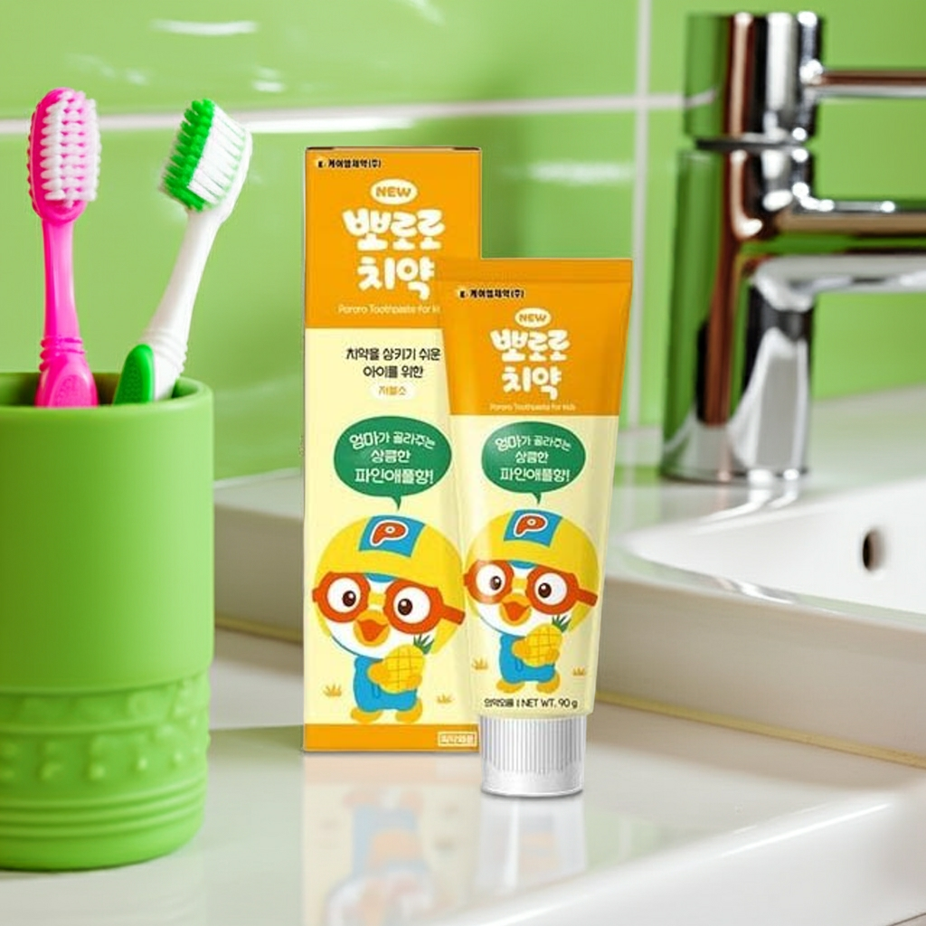 Pororo toothpaste for kids 90g Pineapple