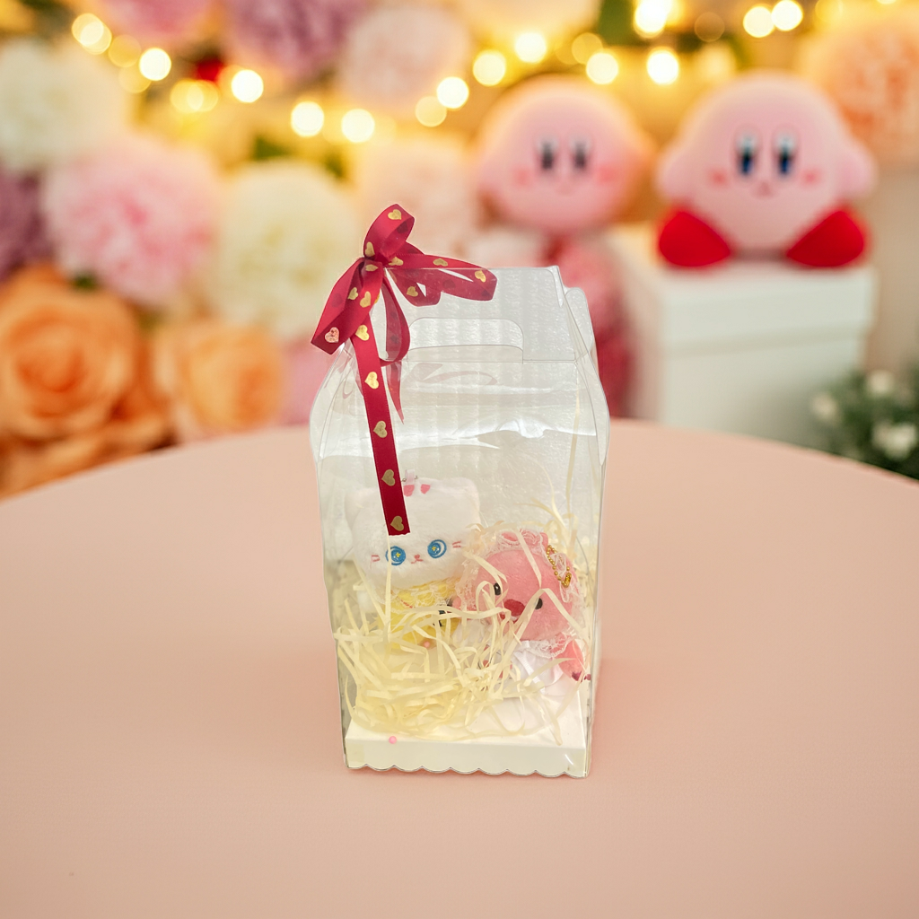 Red Bow Sweet Love Box – Plush Duo Edition