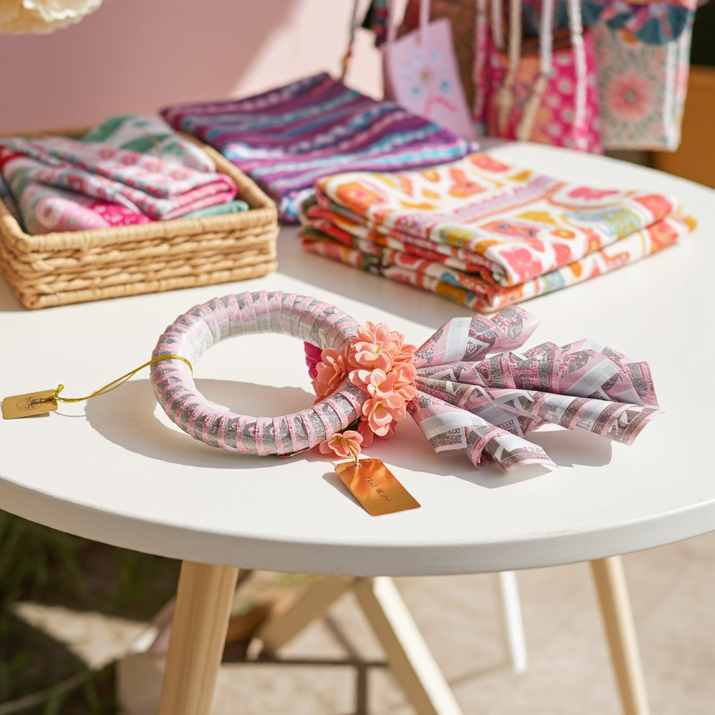 Money Circle Gift Wreath