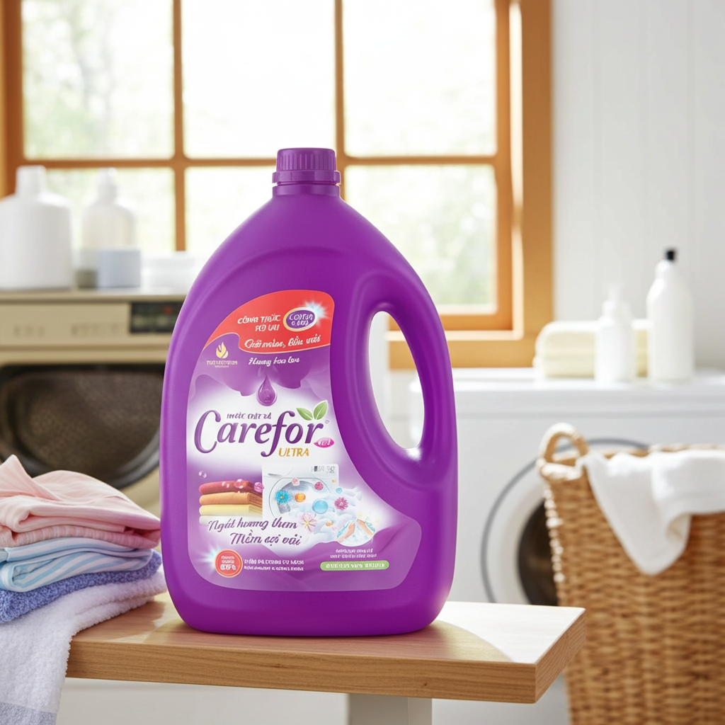 CAREFOR  LIQUID DETERGENT 3200ML (ORCHID)
