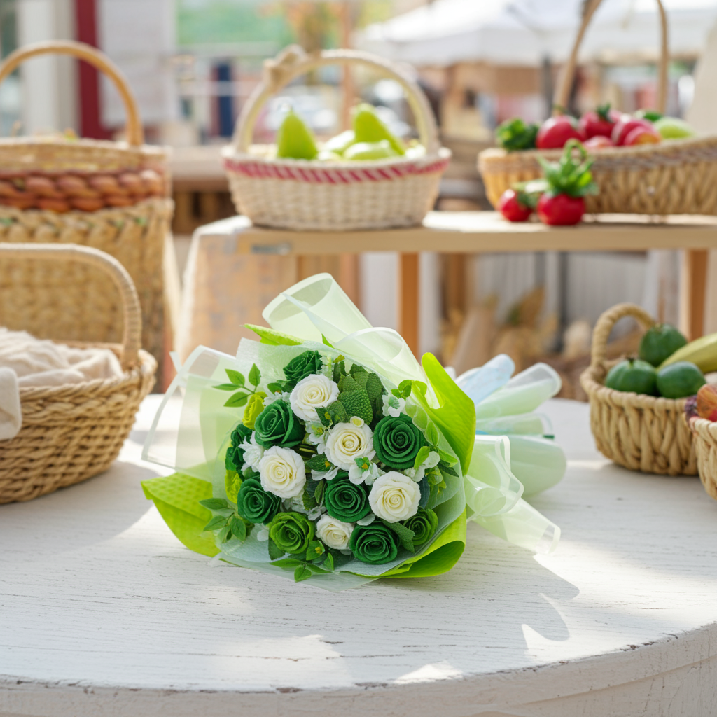 Lime Fresh Floral Bouquet